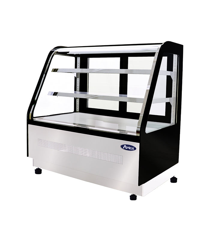 VITRINA REFRIGERADA DE PISO CURVA ATOSA | WDF127D |  1.20 m
