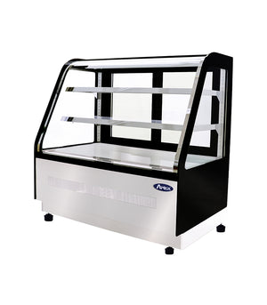 VITRINA REFRIGERADA DE PISO CURVA ATOSA | WDF127D |  1.20 m