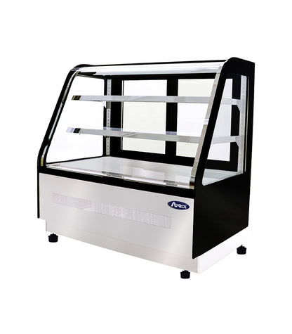 VITRINA REFRIGERADA DE PISO CURVA ATOSA | WDF127D |  1.20 m