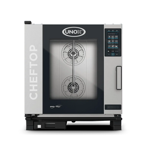 HORNO COMBINADO DE SOBREMESA GASTRONOMICO UNOX | XEVC-0711-EPRM |  7 bandejas GN 1/1 (53 × 32.5 cm)