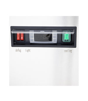 VITRINA REFRIGERADA DE PISO CURVA ATOSA | WDF127D |  1.20 m