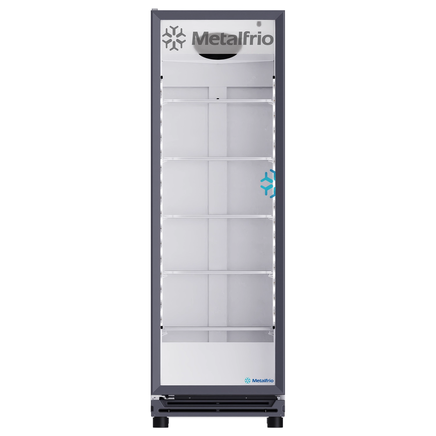 ENFRIADOR VERTICAL FULL GLASS 19 PIES METALFRIO | RB-410 |  19.3 ft³ (546 L)