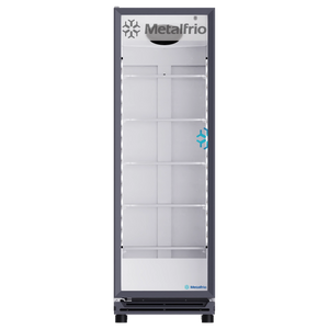 ENFRIADOR VERTICAL FULL GLASS 19 PIES METALFRIO | RB-410 |  19.3 ft³ (546 L)