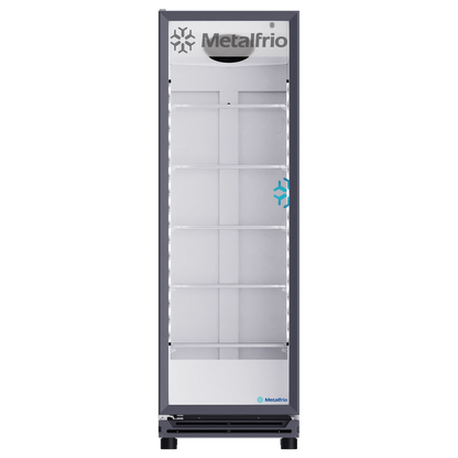 ENFRIADOR VERTICAL FULL GLASS 19 PIES METALFRIO | RB-410 |  19.3 ft³ (546 L)