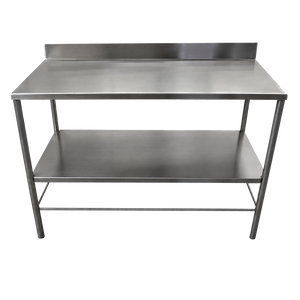 MESA DE TRABAJO CON LAMBRÍN DIAMANTTI | MDT-150 |  1.5 m