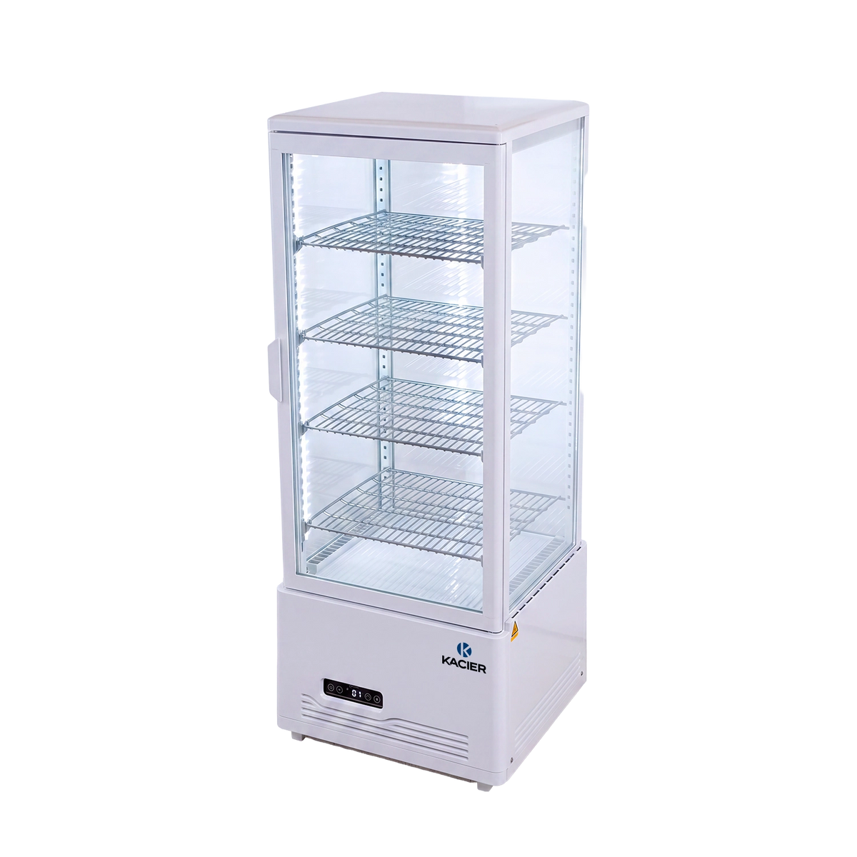 VITRINA SOBREMOSTRADOR VIDRIO RECTO KACIER | KD-VV-4C-112 |  3.46 ft³