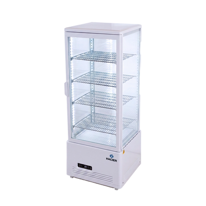 VITRINA SOBREMOSTRADOR VIDRIO RECTO KACIER | KD-VV-4C-112 |  3.46 ft³