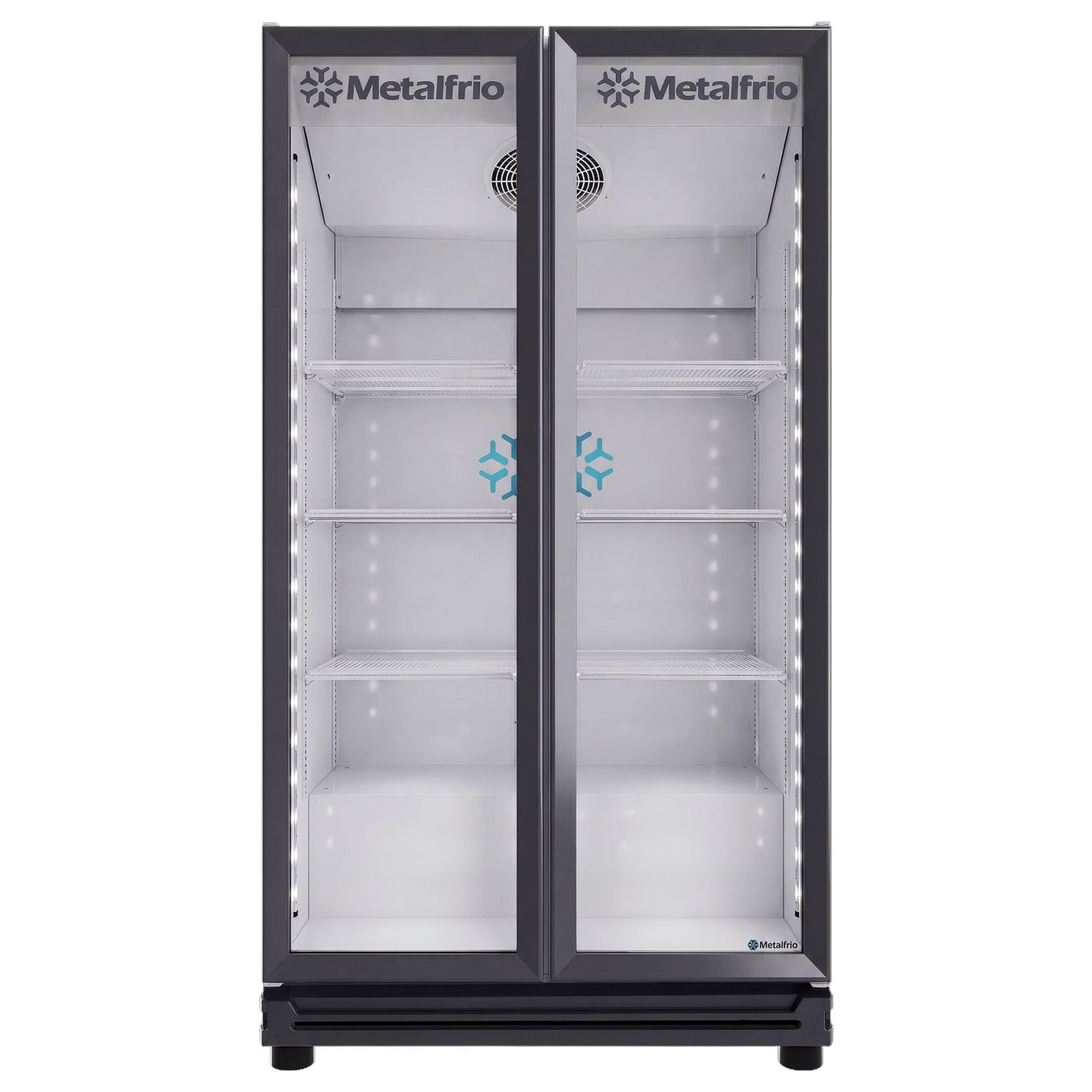 ENFRIADOR VERTICAL  FULL GLASS 26 PIES METALFRIO | RB-550-2P |  26 ft³ (724 L)