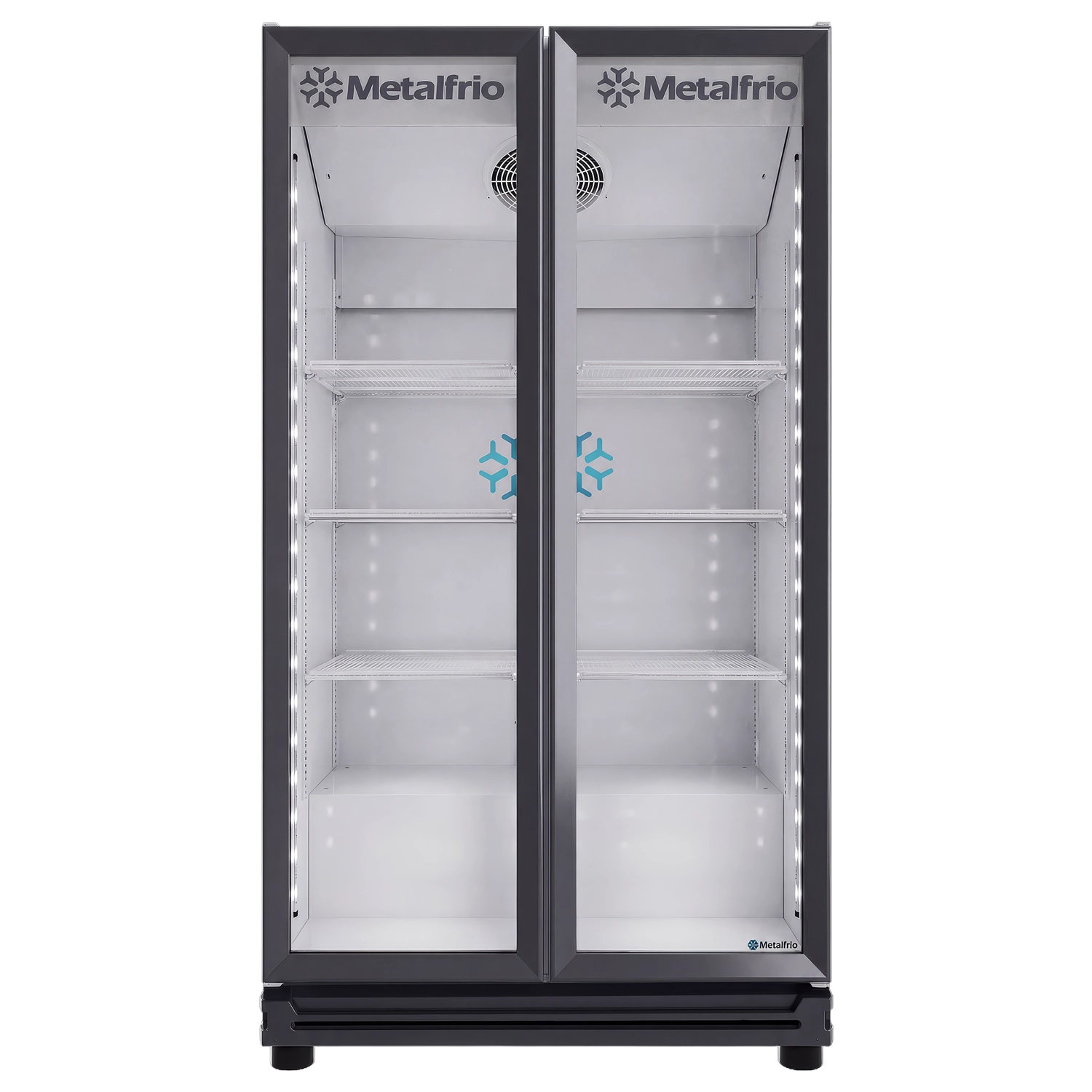 ENFRIADOR VERTICAL  FULL GLASS 26 PIES METALFRIO | RB-550-2P |  26 ft³ (724 L)