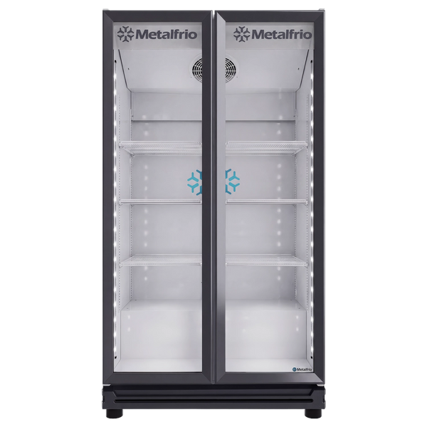 ENFRIADOR VERTICAL  FULL GLASS 26 PIES METALFRIO | RB-550-2P |  26 ft³ (724 L)
