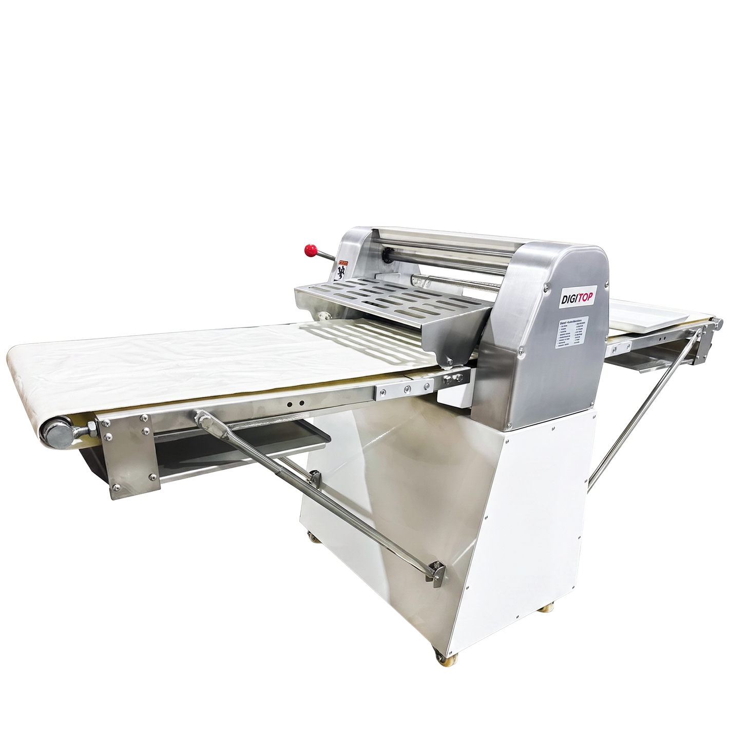 LAMINADORA DE MASA CON RODILLO DIGITOP | DP-LA-MP-163 |  0-35 mm