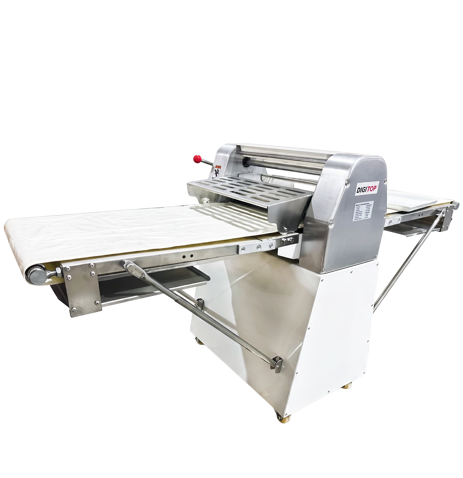 LAMINADORA DE MASA CON RODILLO DIGITOP | DP-LA-MP-163 |  0-35 mm