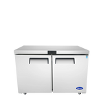 MESA REFRIGERADA BAJO BARRA | 2 PUERTAS | ATOSA | MGF8402GR |  13.3 ft³