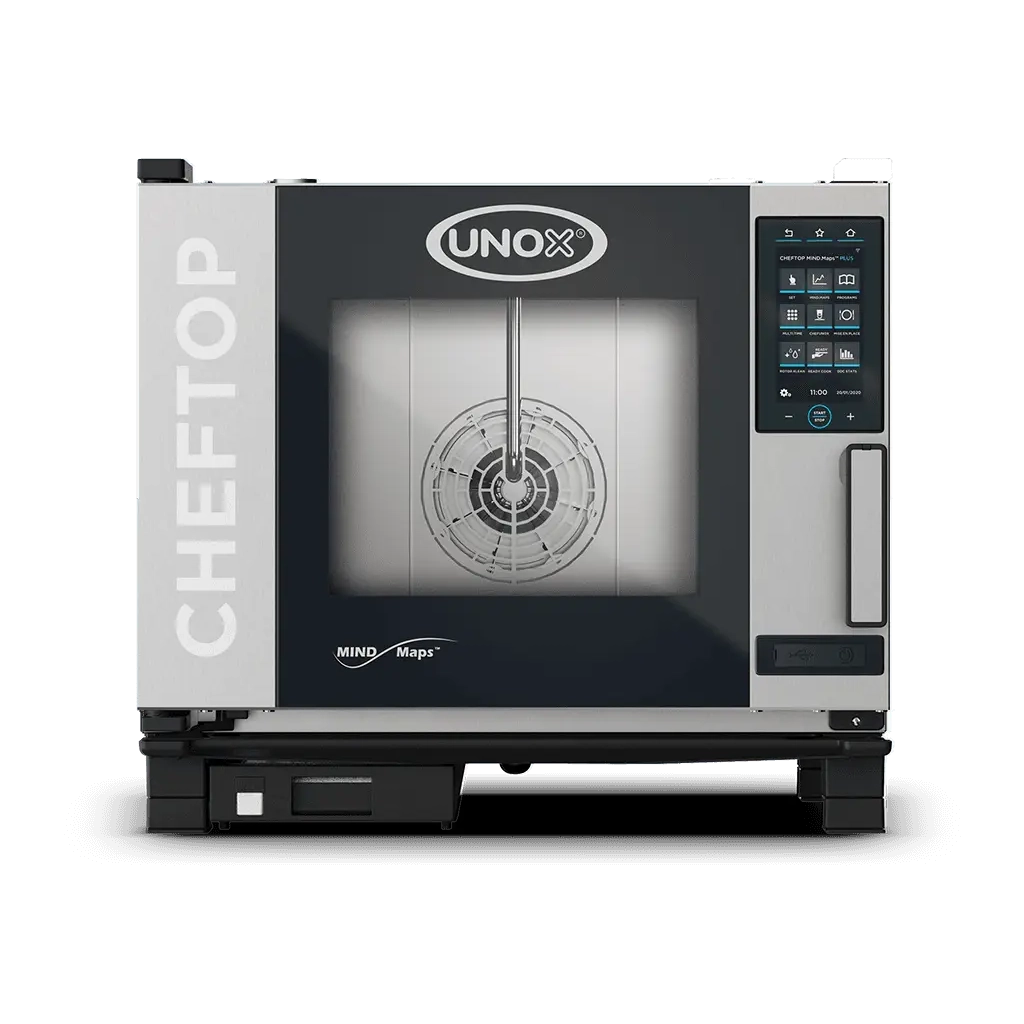 HORNO COMBINADO DE SOBREMESA GASTRONOMICO UNOX | XEVC-0511-EPRM |  5 bandejas GN 1/1 (53 × 32.5 cm)