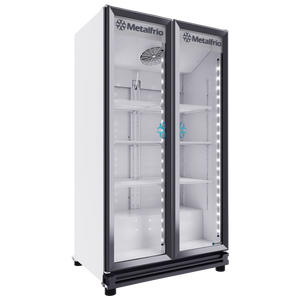 ENFRIADOR VERTICAL  FULL GLASS 26 PIES METALFRIO | RB-550-2P |  26 ft³ (724 L)