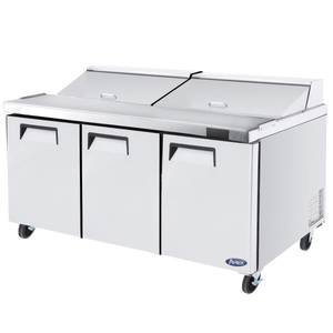 MESA REFRIGERADA | 3 PUERTAS | ATOSA | MSF8304GR |  21.1 ft³