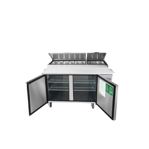 MESA REFRIGERADA PARA PREPARACIÓN DE PIZZAS | 2 PUERTAS | ATOSA | MPF8202GR |  18.5 ft³