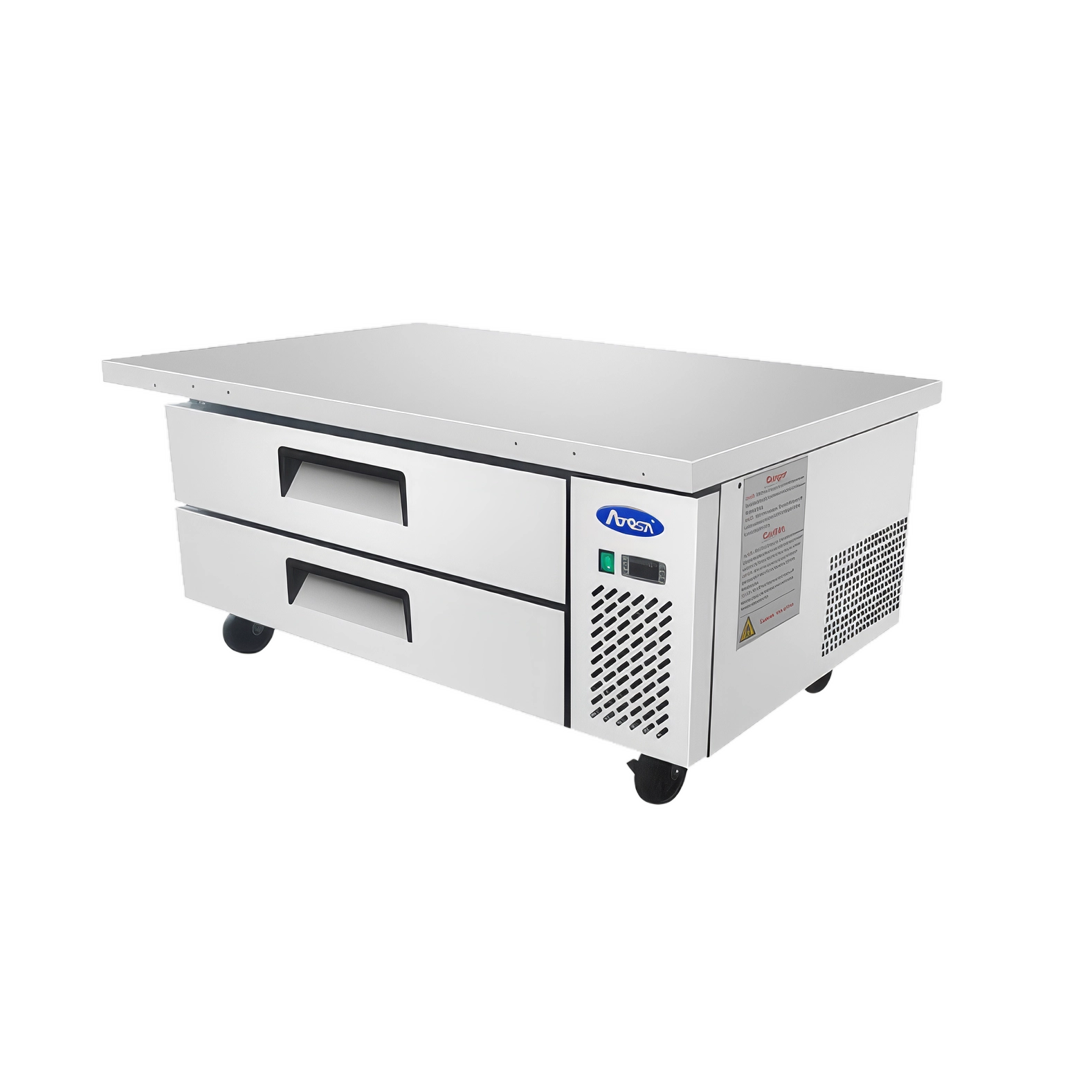 BASE REFRIGERADA PARA CHEF | 2 CAJONES | ATOSA | MGF8451GR |  8.4 ft³