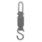 BÁSCULA ELECTRÓNICA COLGANTE RHINO | BAC-300 |  300 kg  / 100 g