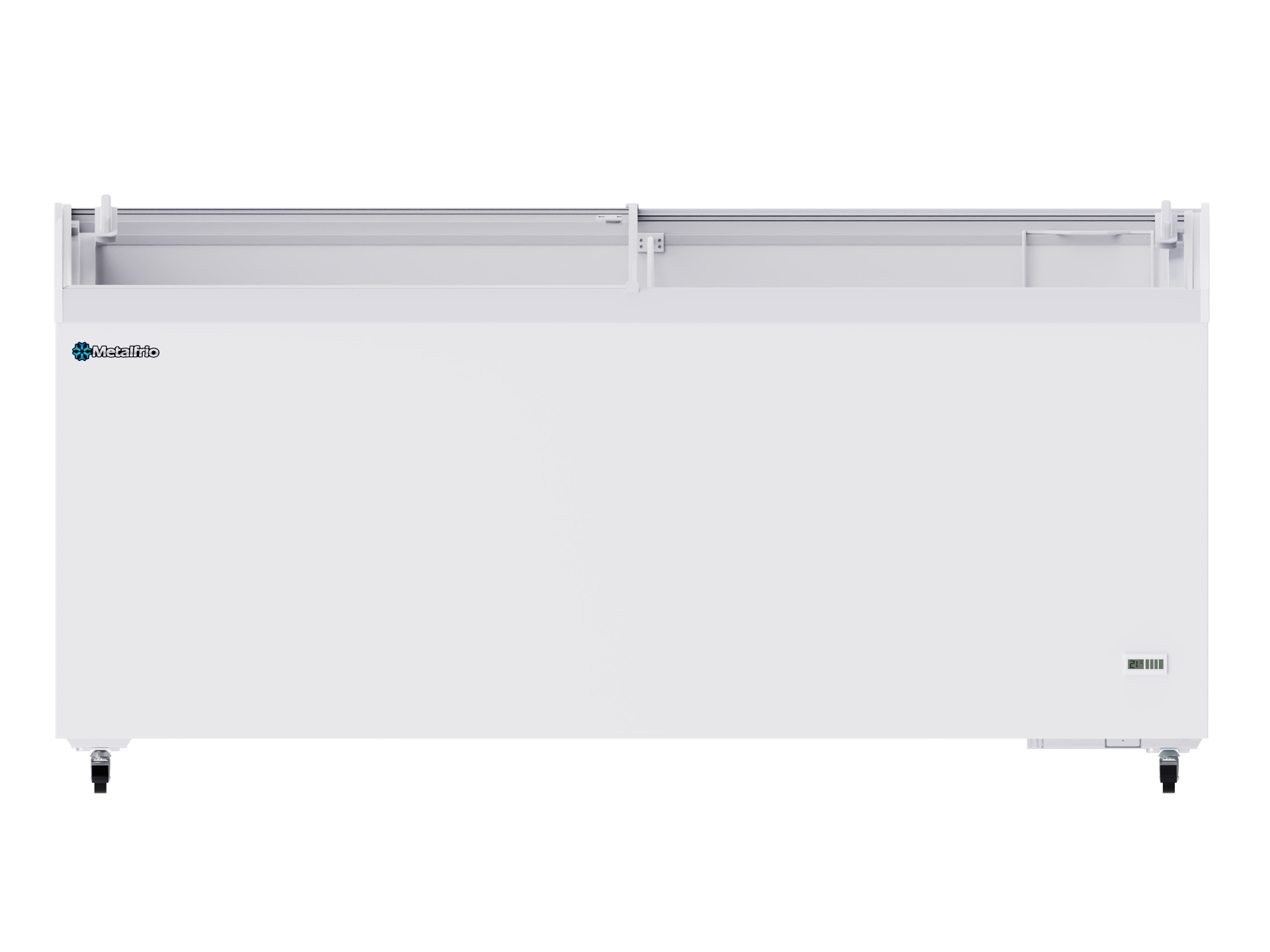 CONSERVADOR DE CONGELADOS | 2 PUERTAS DE CRISTAL | METALFRIO | CHC-600 |  21 ft³ (581 L)