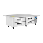 BASE REFRIGERADA PARA CHEF | 4 CAJONES | ATOSA | MGF8454GR |  12.1 ft³