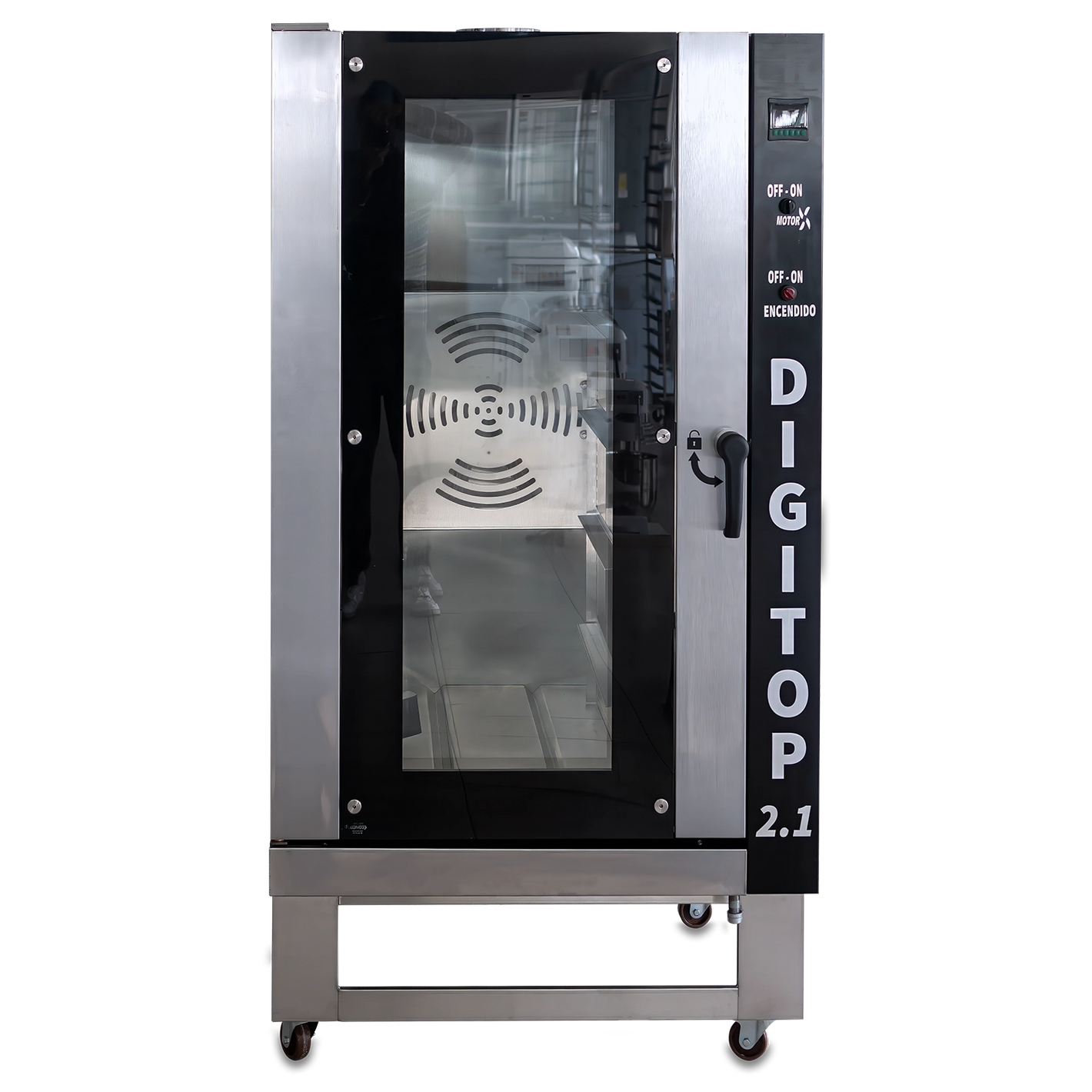 HORNO TURBO DE CONVECCIÓN DIGITOP | DP-HC-10 |  10 pares de espigas (charolas)
