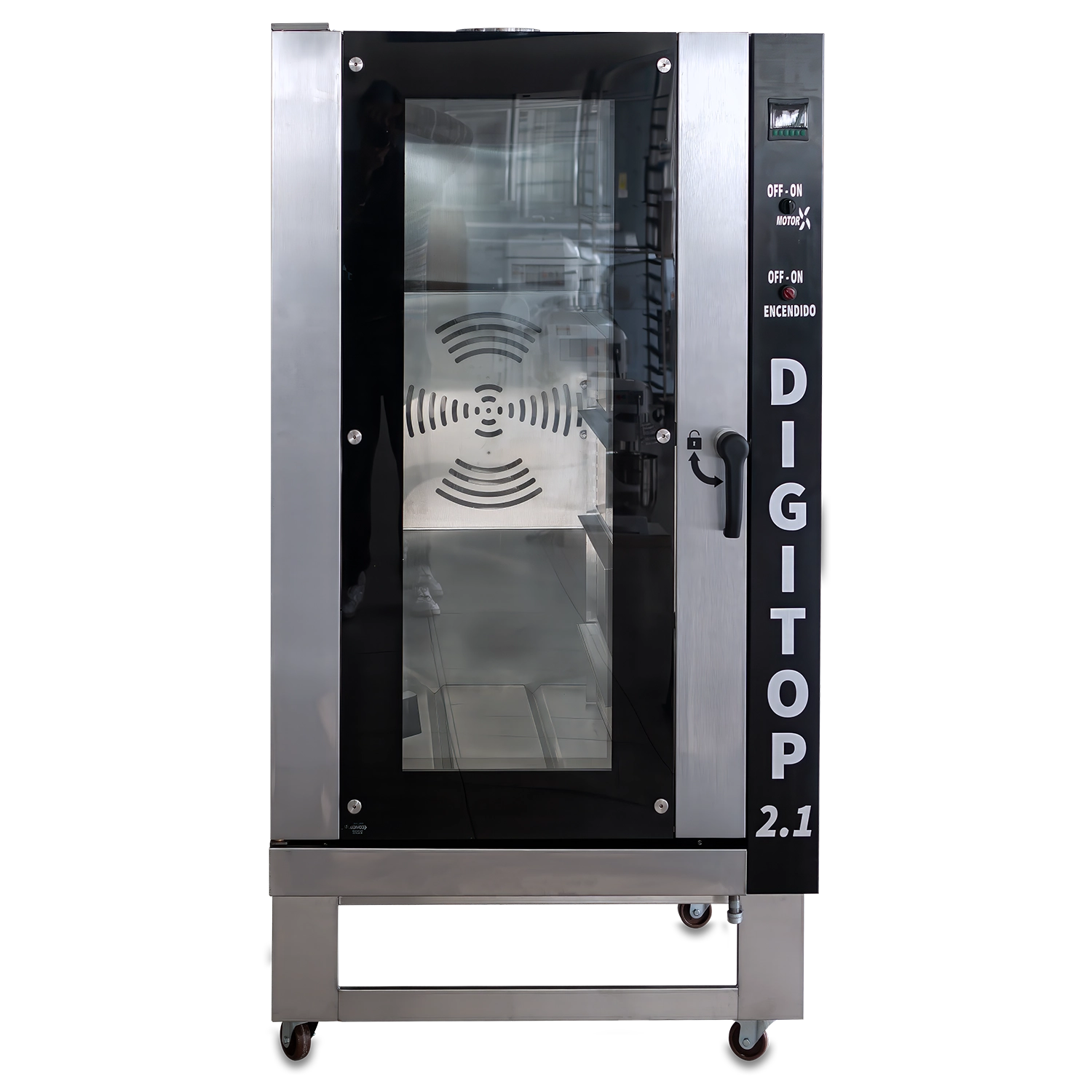 HORNO TURBO DE CONVECCIÓN DIGITOP | DP-HC-10 |  10 pares de espigas (charolas)