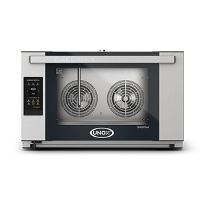 HORNO DE CONVECCIÓN ELÉCTRICO CON HUMEDAD UNOX | XAFR-04FS-ETDV |  4 bandejas (45.7×66 cm)