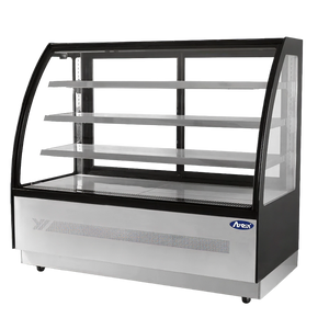 VITRINA DE PISO CURVA ATOSA | WDF177D |  22.3 ft³ (631 L)