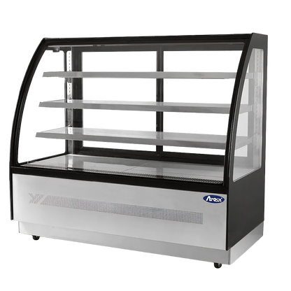VITRINA DE PISO CURVA ATOSA | WDF177D |  22.3 ft³ (631 L)