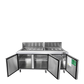 MESA REFRIGERADA | 3 PUERTAS | ATOSA | MSF8304GR |  21.1 ft³