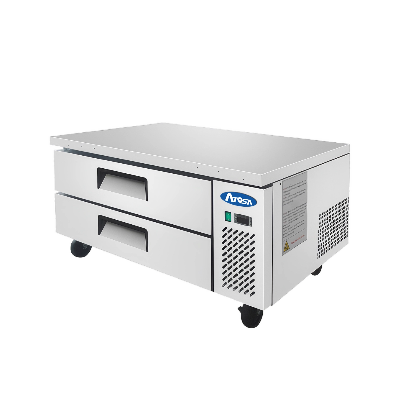 BASE REFRIGERADA PARA CHEF | 2 CAJONES | ATOSA | MGF8450GR |  7.7 ft³