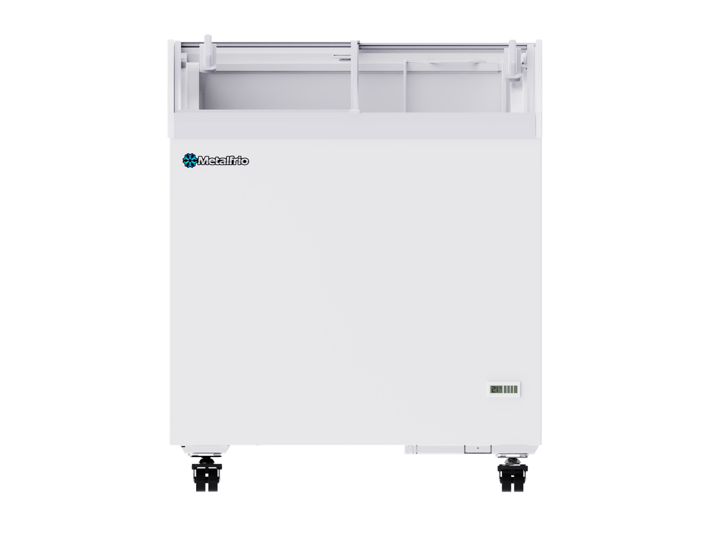 CONSERVADOR DE CONGELADOS 2 PUERTAS DE CRISTAL METALFRIO | CHC-200 |  7 ft³ (201 L)