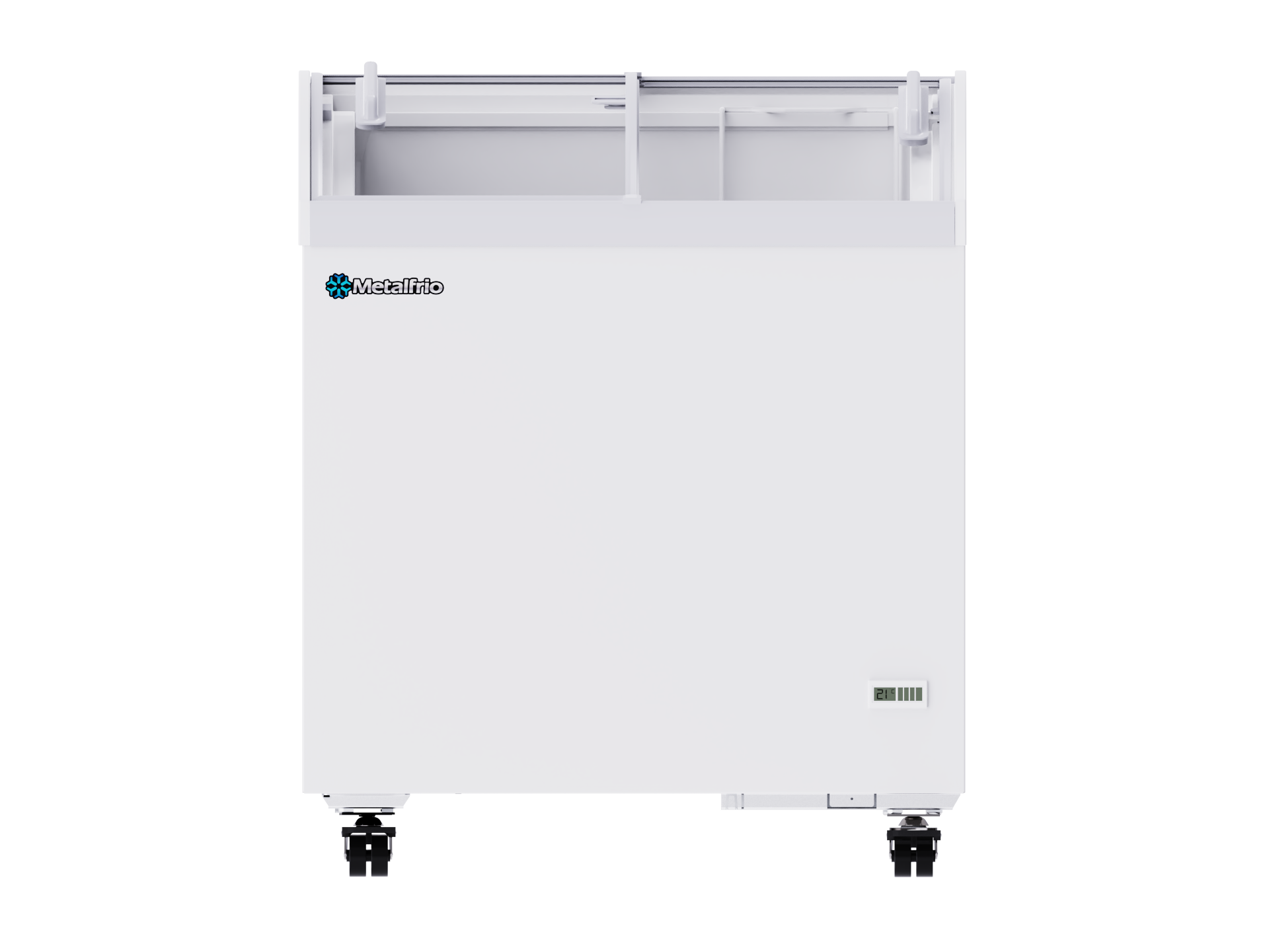 CONSERVADOR DE CONGELADOS 2 PUERTAS DE CRISTAL METALFRIO | CHC-200 |  7 ft³ (201 L)
