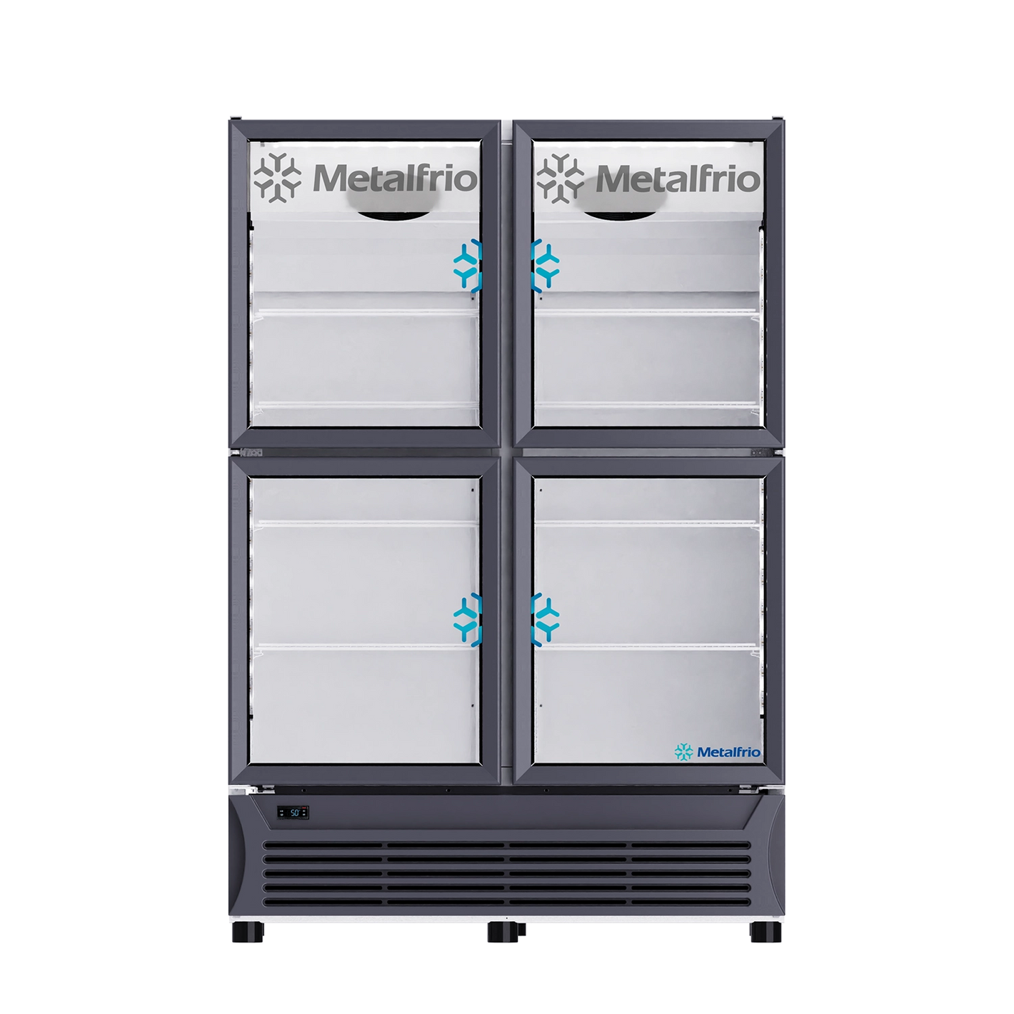 ENFRIADOR VERTICAL 42 PIES 4 PUERTAS METALFRIO | RB-800-4P |  42 ft³ (1196 L)