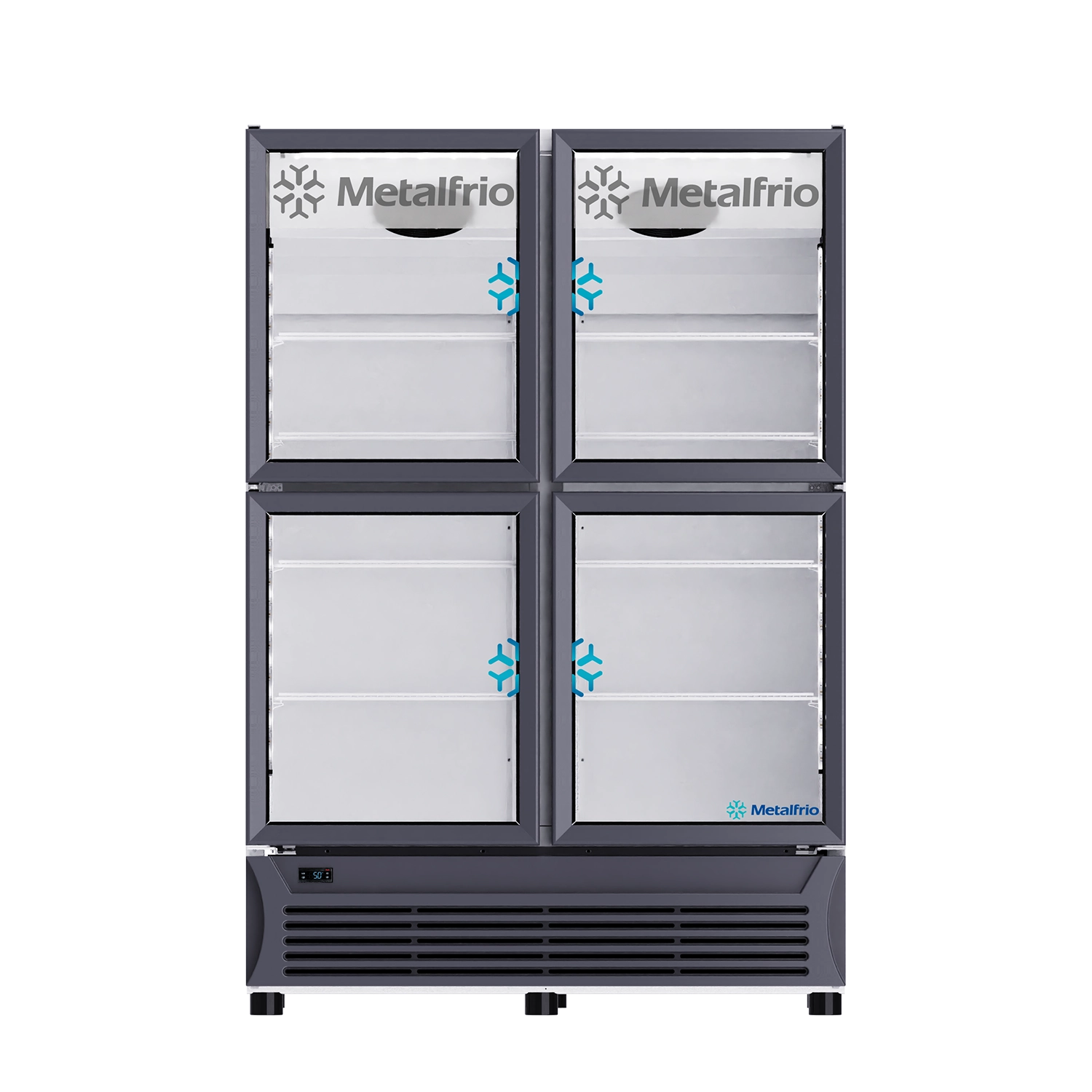 ENFRIADOR VERTICAL 42 PIES 4 PUERTAS METALFRIO | RB-800-4P |  42 ft³ (1196 L)